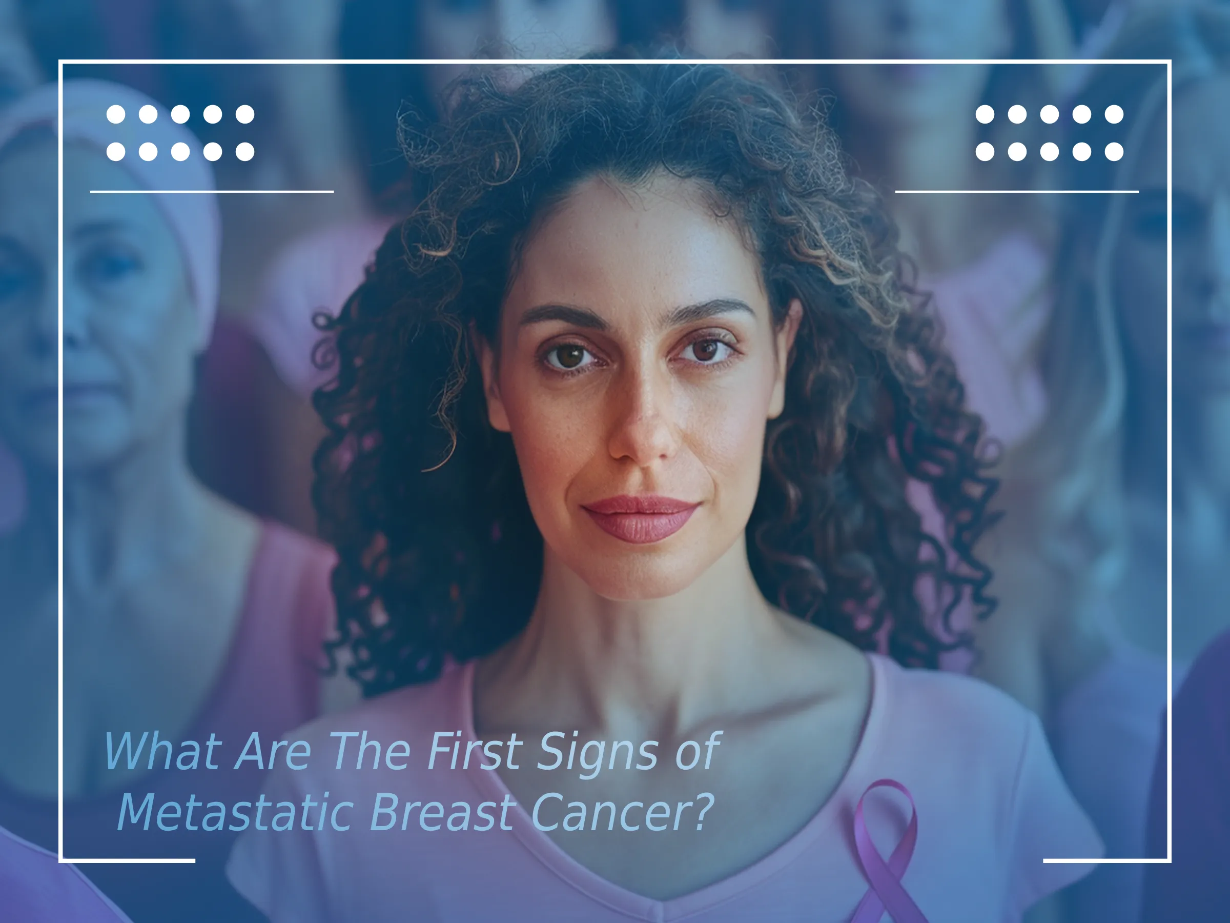 what are the first signs of metastatic breast cancer