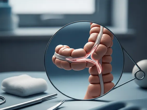 Side To End Coloanal Anastomosis