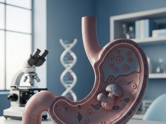 Gastric Adenocarcinoma And Proximal Polyposis Of The Stomach