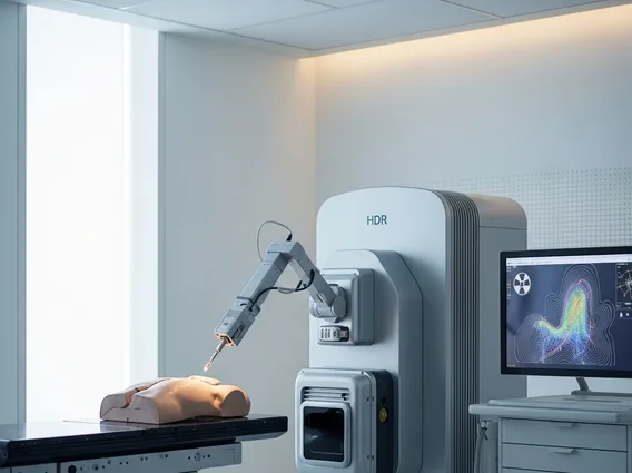 High Dose Rate Remote Brachytherapy